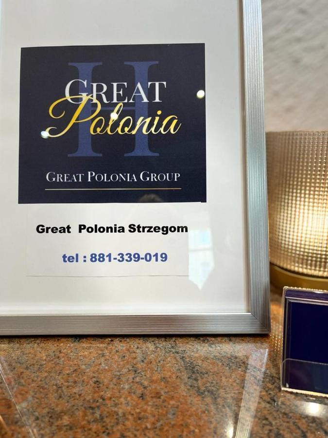 Great Polonia Strzegom City Center Exteriör bild
